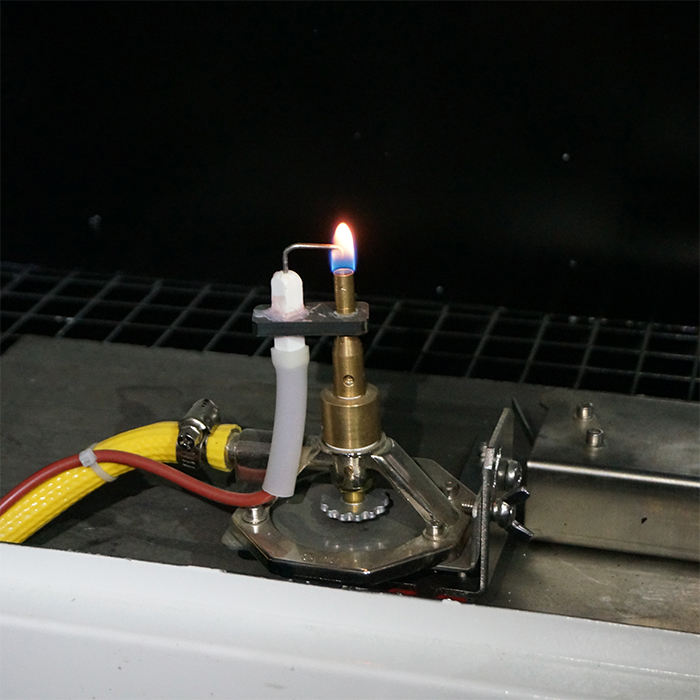 EN ISO 11925-2, DIN 53438, DIN4102-1 Test de la source de flamme / Ignitabilité Appareil de test