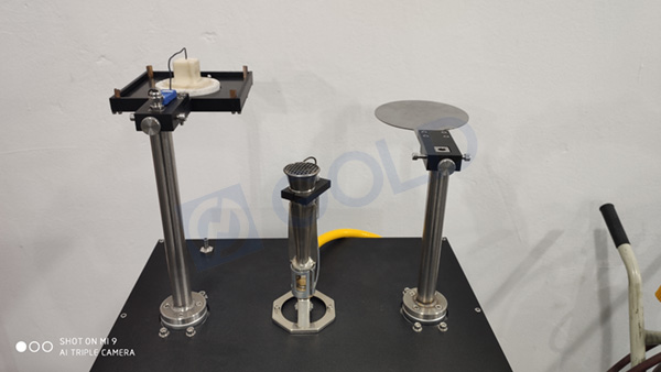 Testeur de transmission de chaleur de v&ecirc;tements de protection ISO 9151