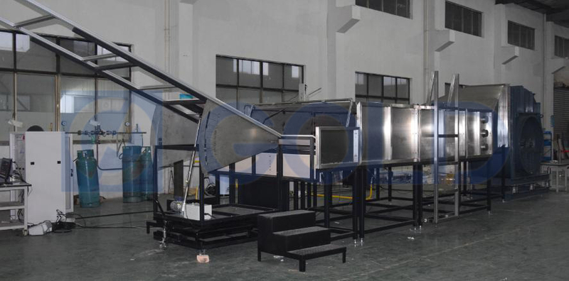  Testeur de combustion de module photovoltaïque (PV) sur toit UL 790