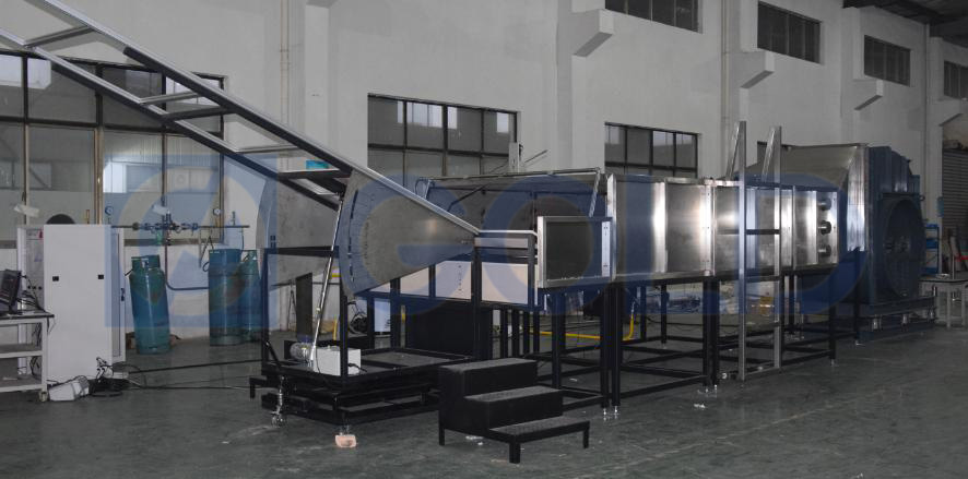  Testeur de combustion de module photovoltaïque (PV) sur toit UL 790