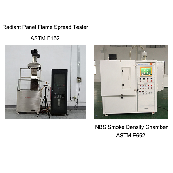 NFPA 130-2023 Normes de test principal (ASTM E162, E662)