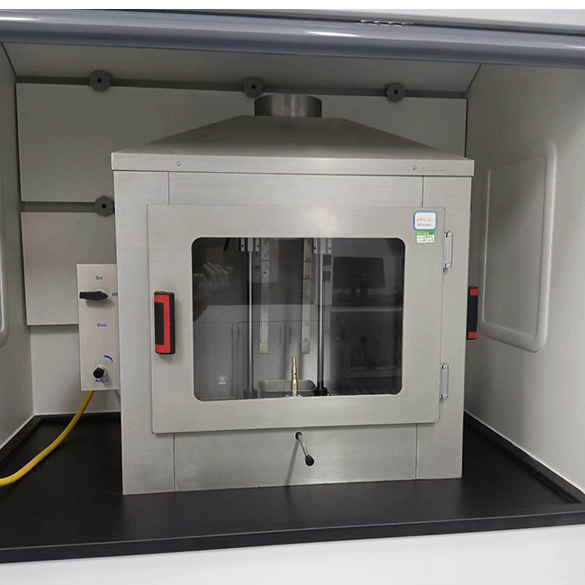 Appareil de contrôle simple de source de flamme d'OIN 11925 pour l'essai d'inflammabilité de matériau de construction