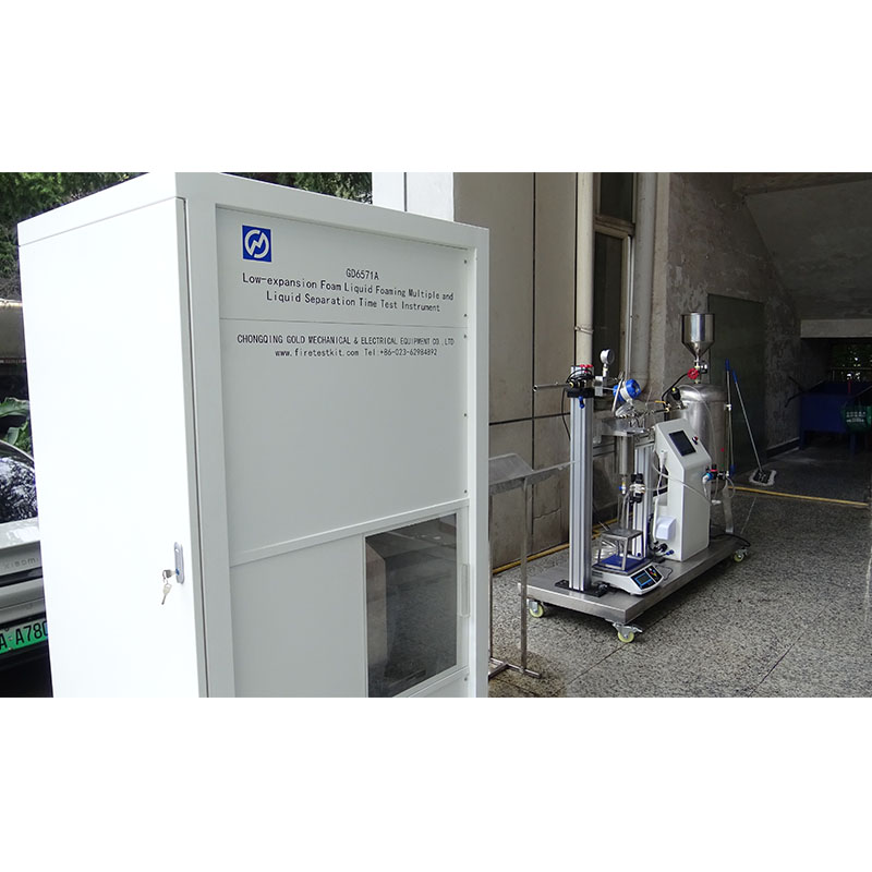  UL162 EN 1568 Appareil de mesure du taux de moussage et du temps de séparation du liquide moussant à faible expansion