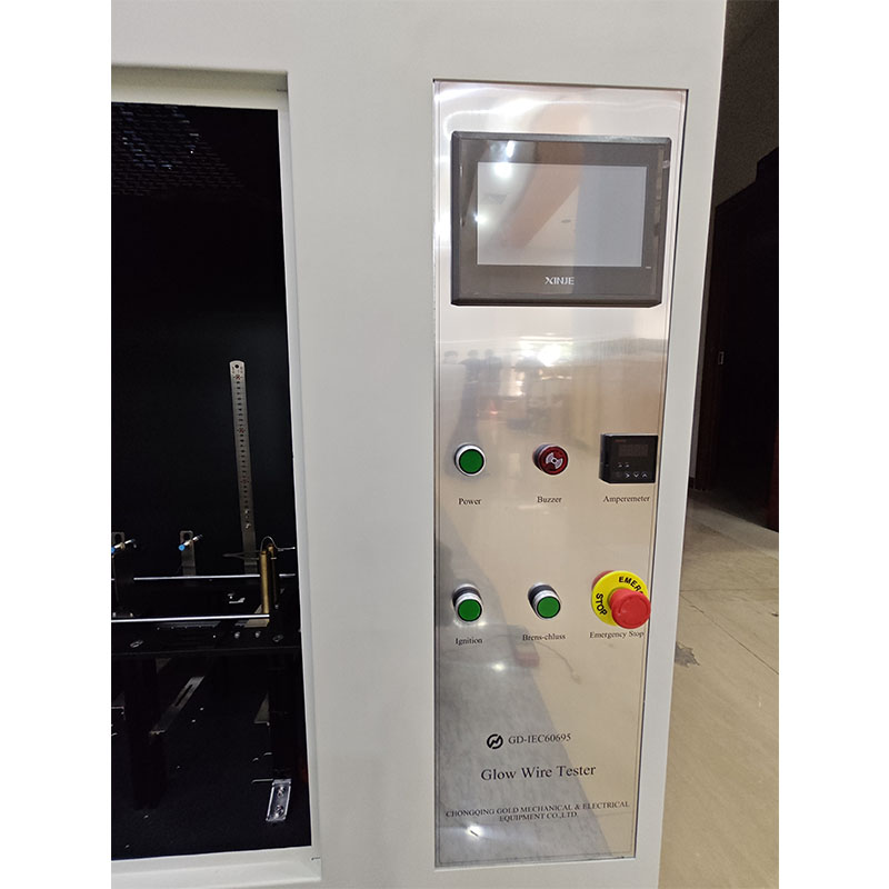 IEC 60695-2-10 UL 746A Testeur d'inflammabilité du fil Glow pour l'électronique
