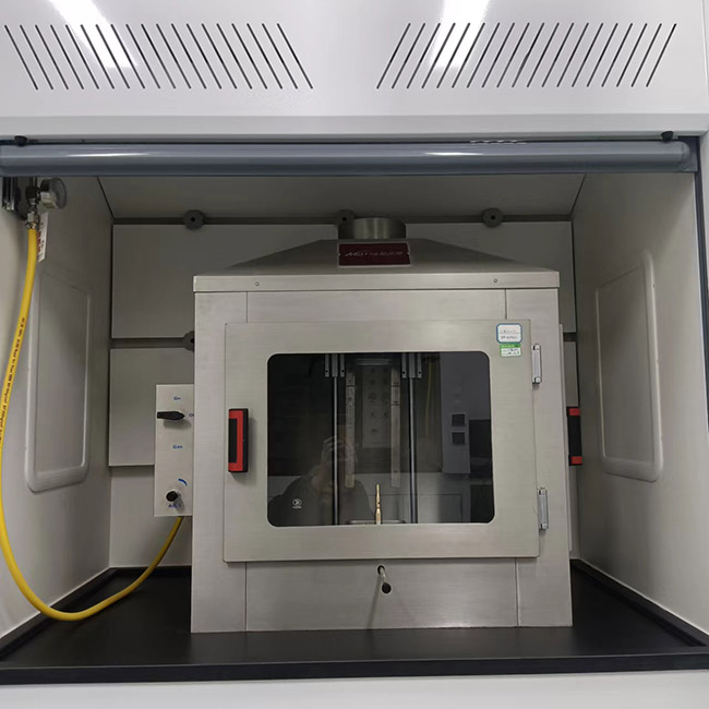 Appareil de contrôle simple de source de flamme d'OIN 11925 pour l'essai d'inflammabilité de matériau de construction