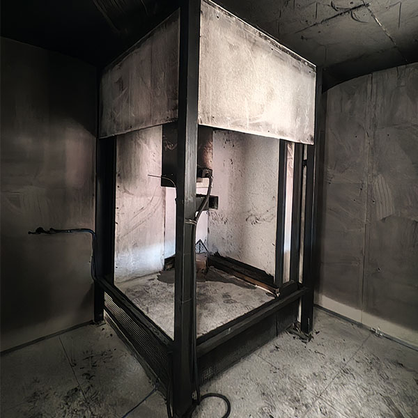 Équipement d'essai d'incendie EN13823 Article de combustion unique à la construction du matériau SBI