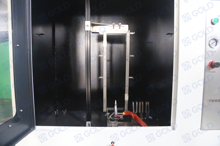 Testeur de propagation de la flamme de surface du tissu iso6941