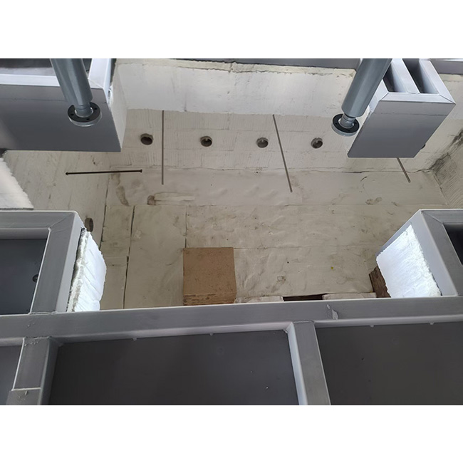 ISO 834-1 Test de résistance au feu horizontal pour les composants de construction et les matériaux de construction