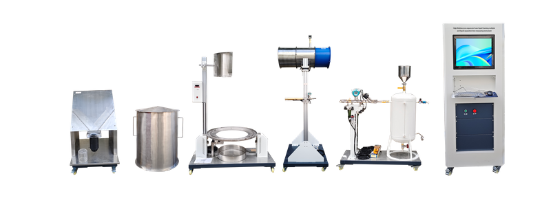 EN 1568 instrument de mesure du temps de séparation des liquides et des mousses à haute, moyenne et faible expansion
