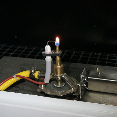 EN ISO 11925-2, DIN 53438, DIN4102-1 Test de la source de flamme / Ignitabilité Appareil de test