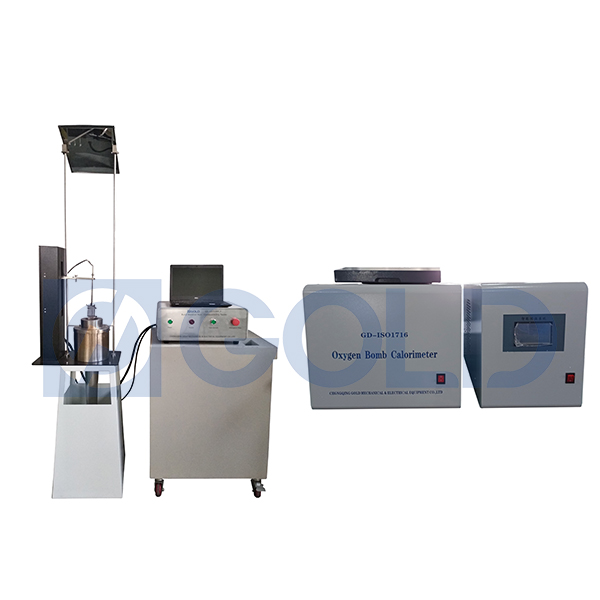 Testeur non combustible et calorimètre à bombe à l'oxygène prêt pour l'expédition